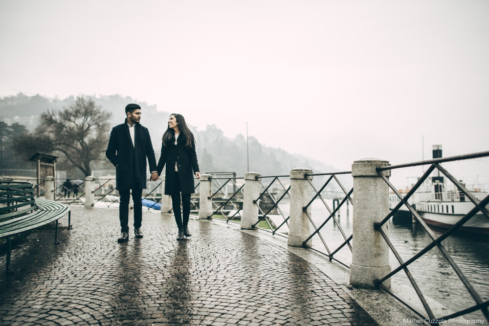 engagement lake como