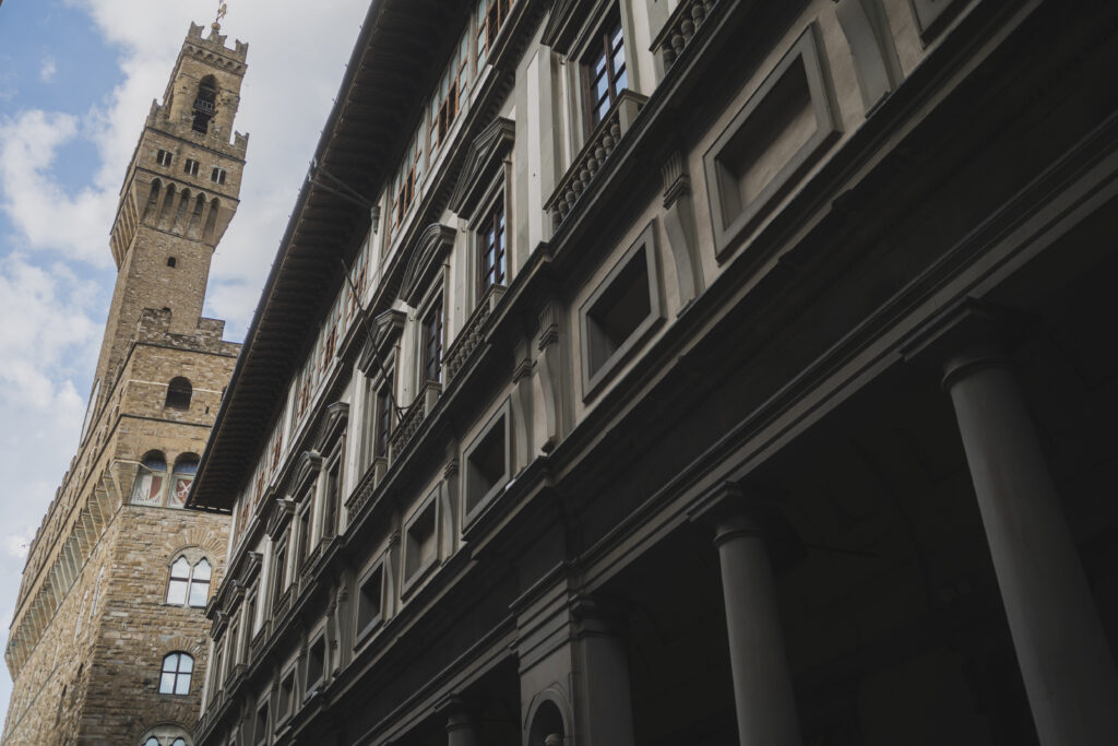 Fidanzamento in Firenze ponte vecchio uffizi