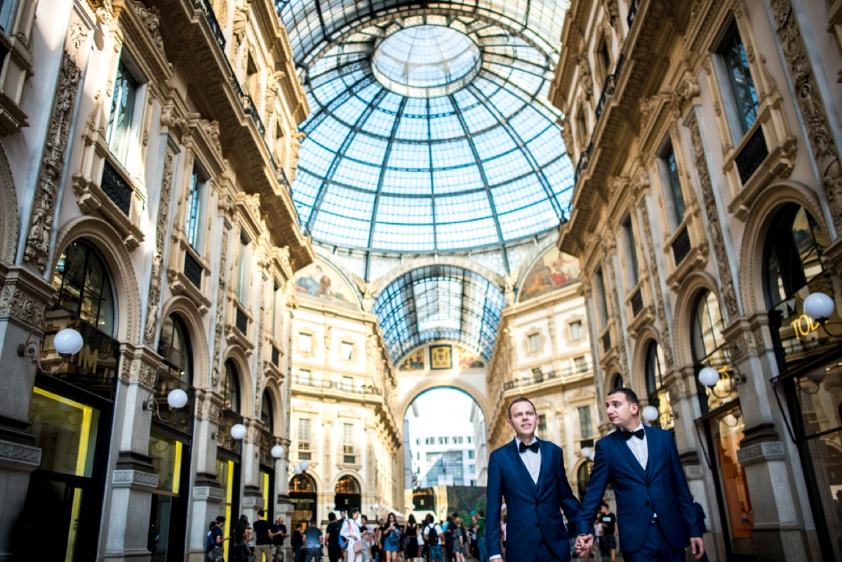 Wedding in Milan – A dinner with friends