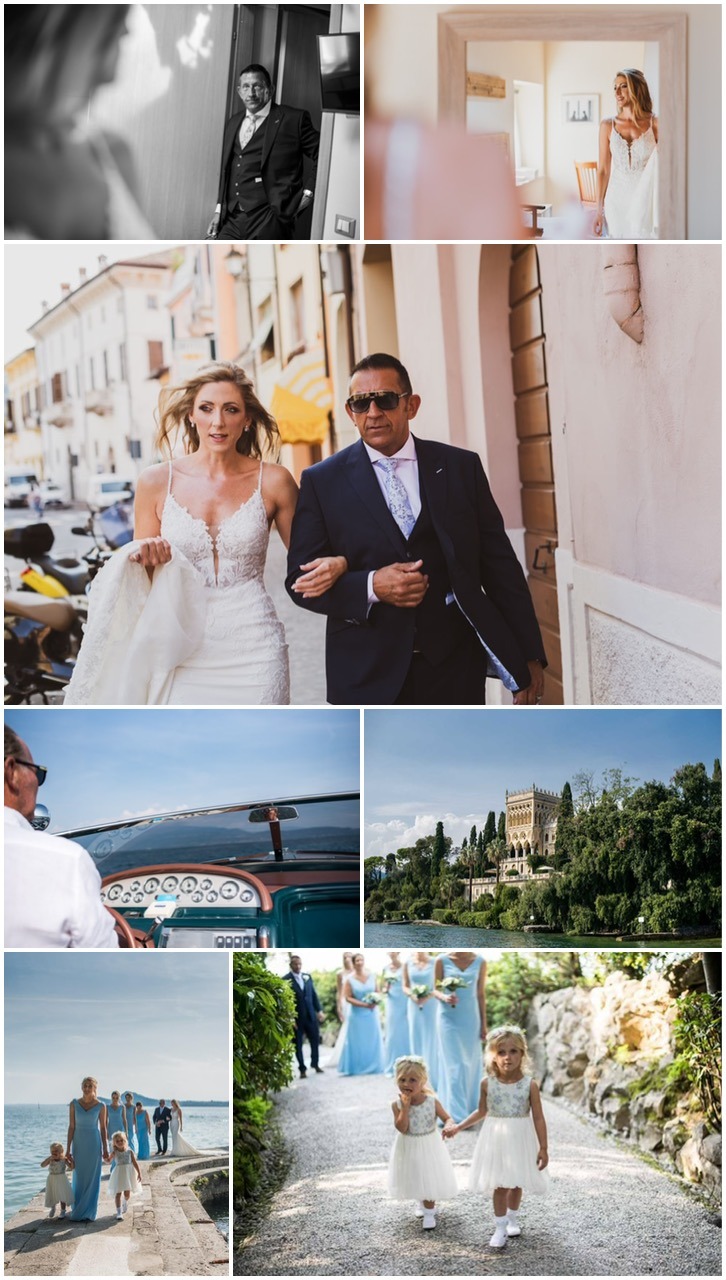 Matrimonio nel lago Isola del Garda